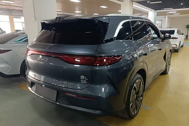 Used BYD Tang L 2025 EV 600KM All-Wheel-Drive LiDAR Flagship Model Rear Right 45 Deg