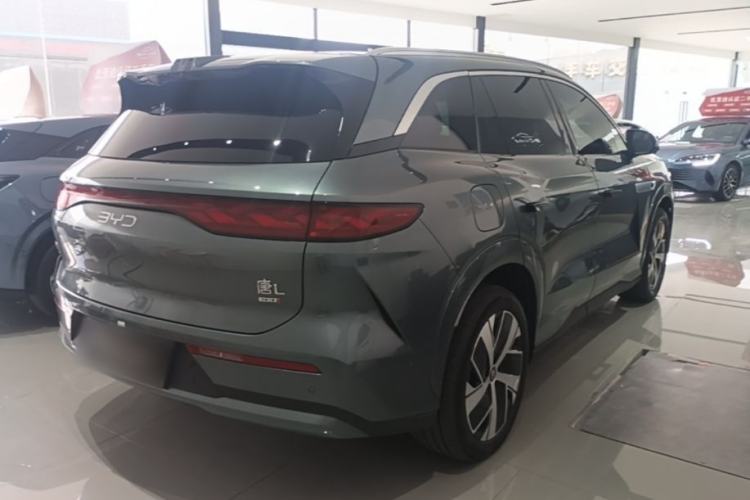 Used BYD Tang L 2025 EV with 670 km Range LiDAR and Premium Features Rear Right 45 Deg
