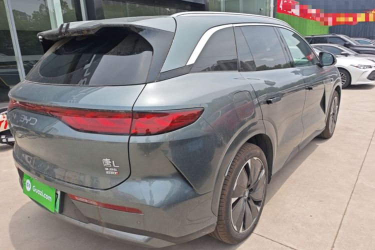 Used BYD Tang L 2025 EV 600KM All-Wheel-Drive LiDAR Flagship Model Rear Right 45 Deg