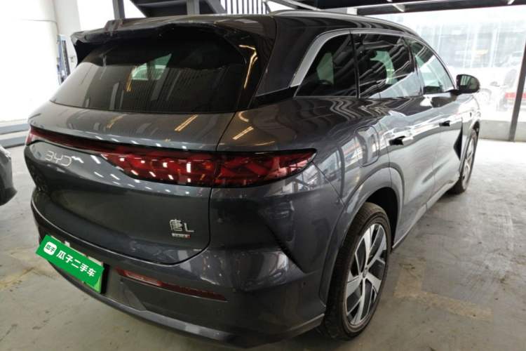 Used BYD Tang L 2025 EV 670KM LiDAR Flagship Version Rear Right 45 Deg