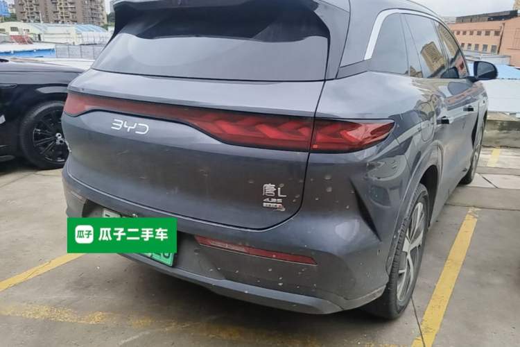 Used BYD Tang L 2025 DM 200KM Four-Wheel Drive LiDAR Flagship Model Rear Right 45 Deg