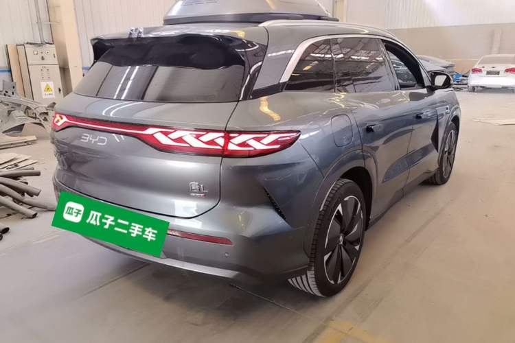 Used BYD Tang L 2025 DM 175KM Drone Player Edition Rear Right 45 Deg