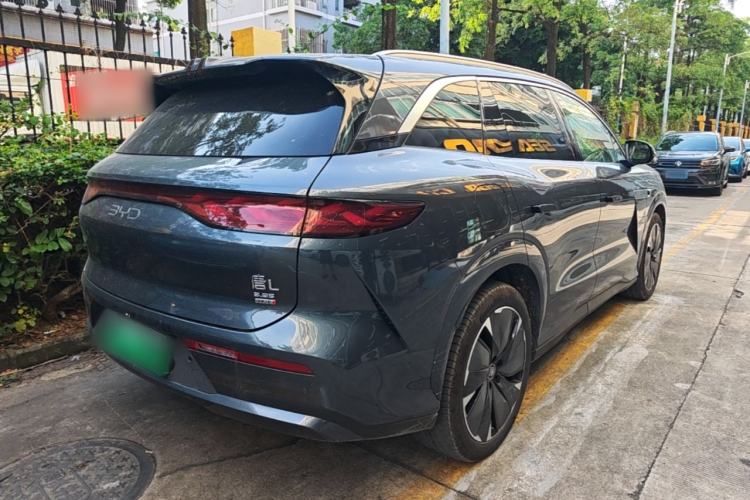 Used BYD Tang L 2025 EV 600KM All-Wheel-Drive LiDAR Flagship Model Rear Right 45 Deg