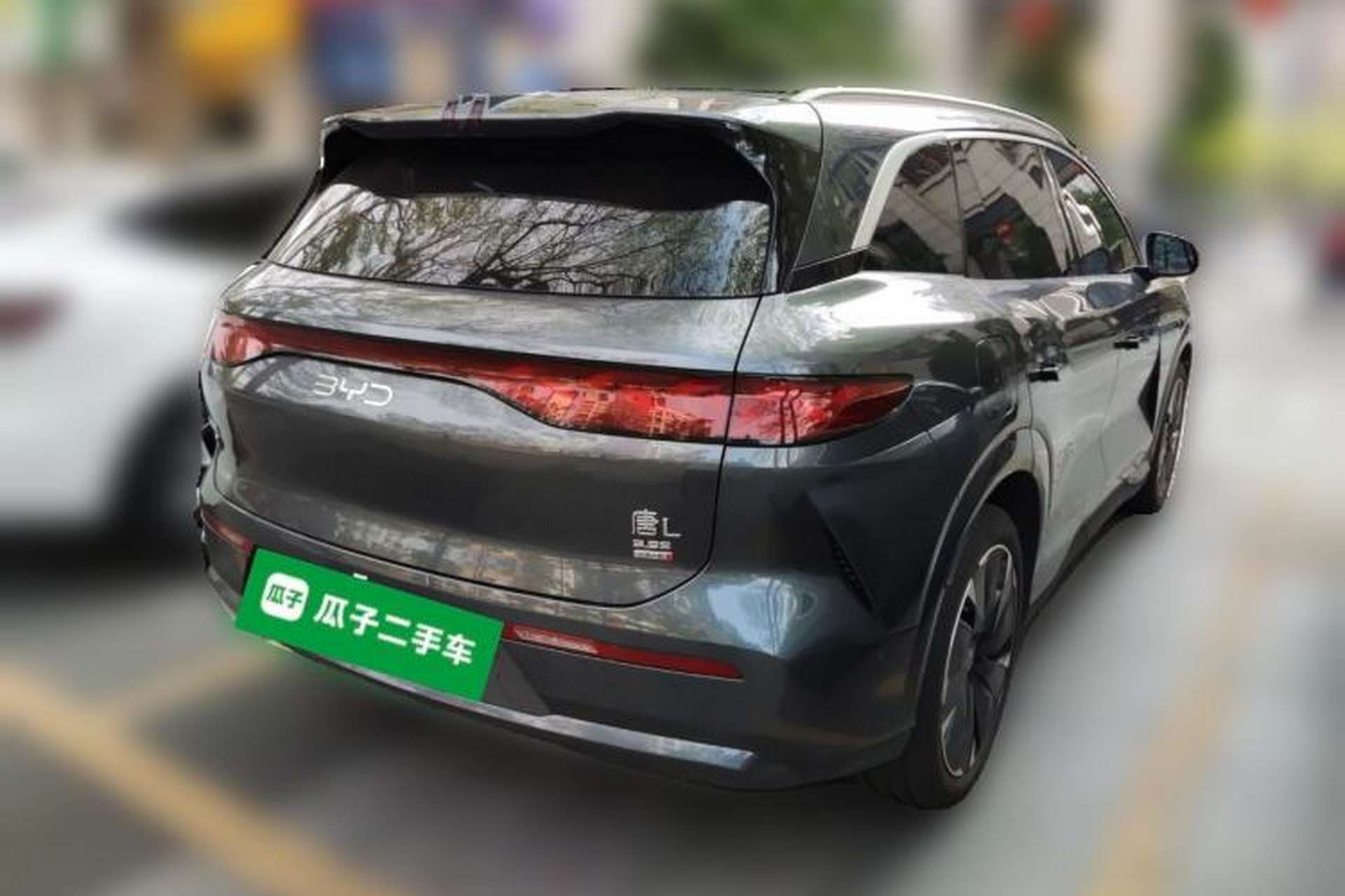 Used BYD Tang L 2025 EV 600KM All-Wheel-Drive LiDAR Flagship Model Rear Right 45 Deg