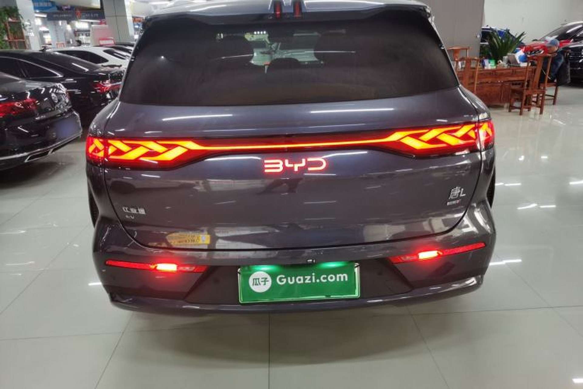 Used BYD Tang L 2025 EV 670KM LiDAR Flagship Version Rear