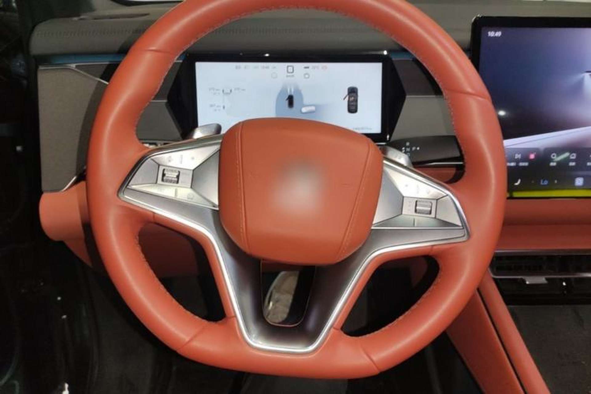 Used BYD Tang L 2025 EV 600KM All-Wheel-Drive LiDAR Flagship Model Steering Wheel