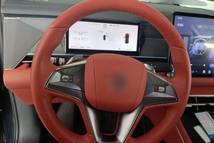 Used BYD Tang L 2025 EV 600KM All-Wheel-Drive LiDAR Flagship Model Steering Wheel