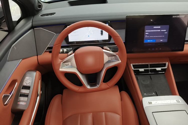 Used BYD Tang L 2025 EV 600KM All-Wheel-Drive LiDAR Flagship Model Steering Wheel