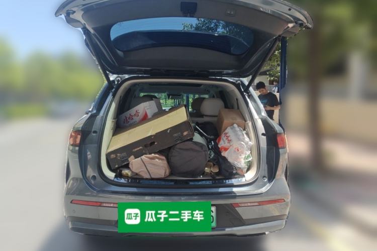Used BYD Tang L 2025 DM 200KM Four-Wheel Drive LiDAR Flagship Model Trunk