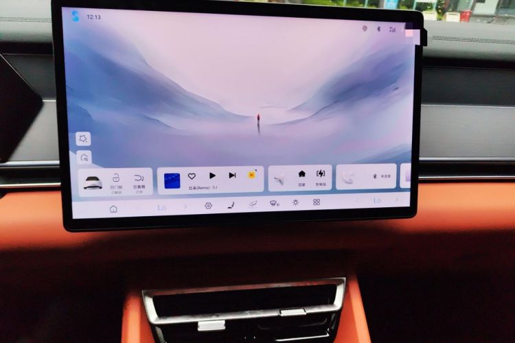 Used BYD Tang L 2025 EV 600KM All-Wheel-Drive LiDAR Flagship Model Audio And AC Panel