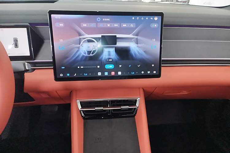 Used BYD Tang L 2025 EV 600KM All-Wheel-Drive LiDAR Flagship Model Audio And AC Panel