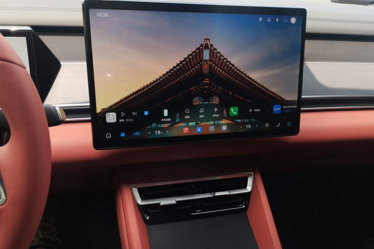 Used BYD Tang L 2025 EV 670KM LiDAR Flagship Version Audio And AC Panel