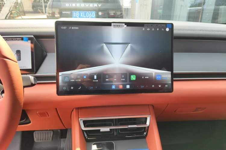 Used BYD Tang L 2025 EV 670KM LiDAR Flagship Version Audio And AC Panel