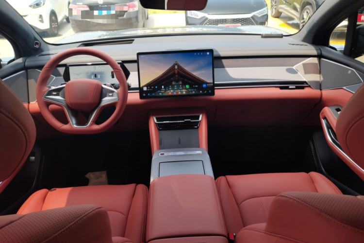 Used BYD Tang L 2025 EV 670KM LiDAR Flagship Version Center Console