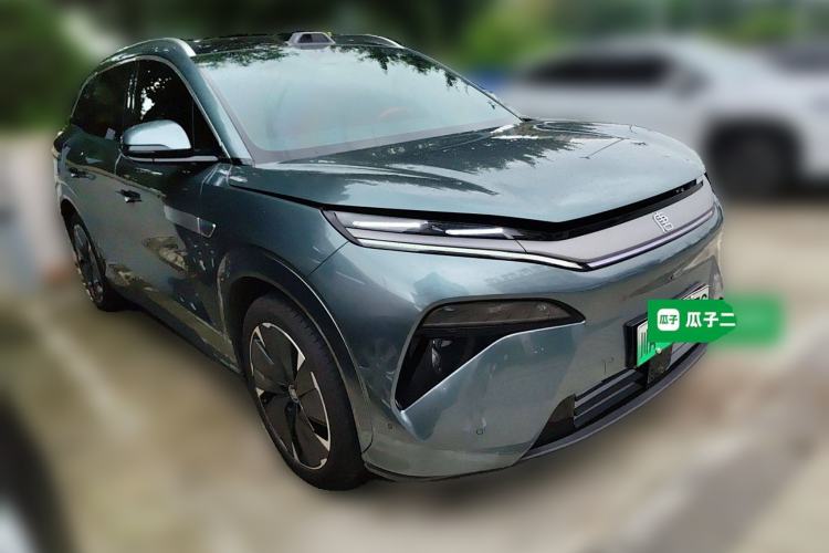 Used BYD Tang L 2025 EV 600KM All-Wheel-Drive LiDAR Flagship Model Front Right 45 Deg