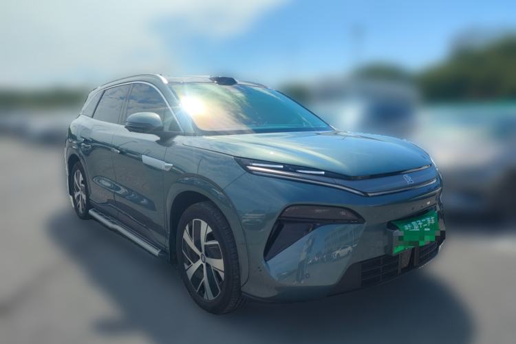 Used BYD Tang L 2025 DM 200KM Four-Wheel Drive LiDAR Flagship Model Front Right 45 Deg