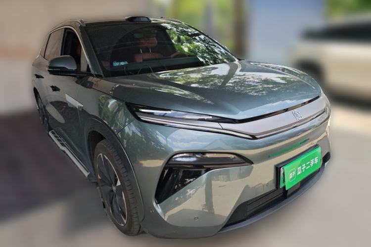 Used BYD Tang L 2025 EV 600KM All-Wheel-Drive LiDAR Flagship Model Front Right 45 Deg