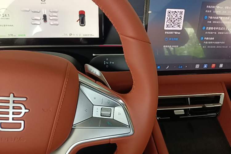 Used BYD Tang L 2025 EV 600KM All-Wheel-Drive LiDAR Flagship Model Gear Lever