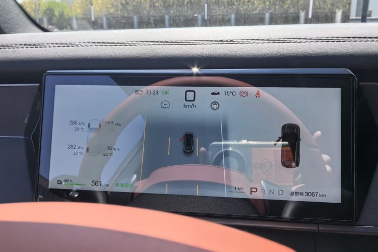 Used BYD Tang L 2025 EV 670KM LiDAR Flagship Version Instrument Cluster