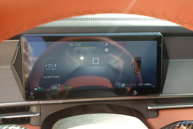Used BYD Tang L 2025 EV 670KM LiDAR Flagship Version Instrument Cluster