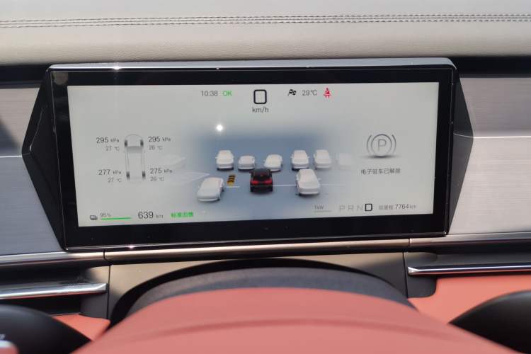 Used BYD Tang L 2025 EV 670KM LiDAR Flagship Version Instrument Cluster