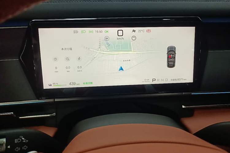 Used BYD Tang L 2025 EV 670KM LiDAR Flagship Version Instrument Cluster