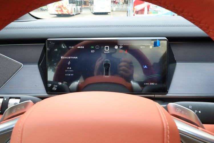 Used BYD Tang L 2025 EV 600KM All-Wheel-Drive LiDAR Flagship Model Interior 5