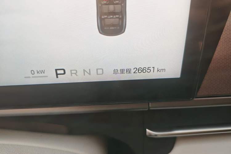 Used BYD Tang L 2025 EV with 670 km Range LiDAR and Premium Features Odometer Close Up