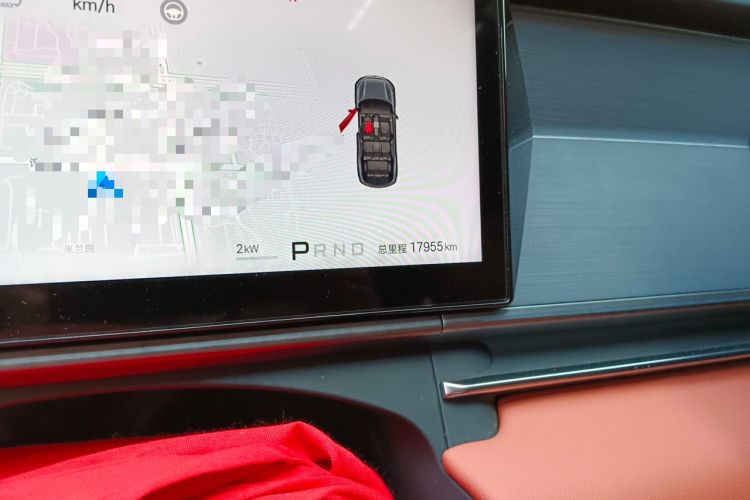 Used BYD Tang L 2025 DM 175KM Drone Player Edition Odometer Close Up