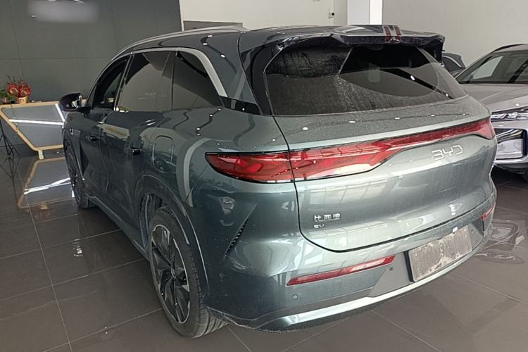 Used BYD Tang L 2025 EV 600KM All-Wheel-Drive LiDAR Flagship Model Rear Left 45 Deg