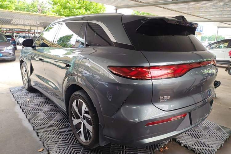 Used BYD Tang L 2025 DM 215KM LiDAR Flagship Model Rear Left 45 Deg