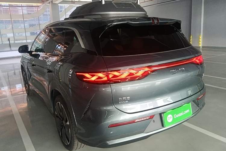 Used BYD Tang L 2025 DM 175KM Drone Player Edition Rear Left 45 Deg