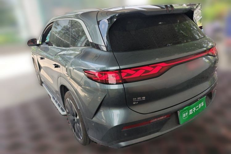 Used BYD Tang L 2025 EV 600KM All-Wheel-Drive LiDAR Flagship Model Rear Left 45 Deg
