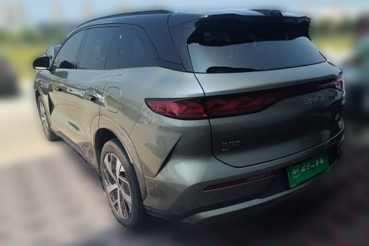 Used BYD Tang L 2025 EV 670KM LiDAR Flagship Version Rear Left 45 Deg