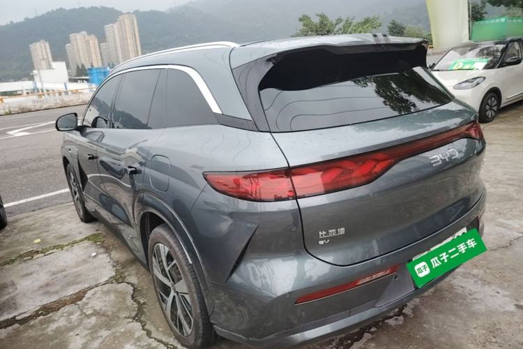 Used BYD Tang L 2025 EV 670KM LiDAR Flagship Version Rear Left 45 Deg