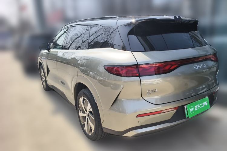 Used BYD Tang L 2025 EV 670KM LiDAR Flagship Version Rear Left 45 Deg