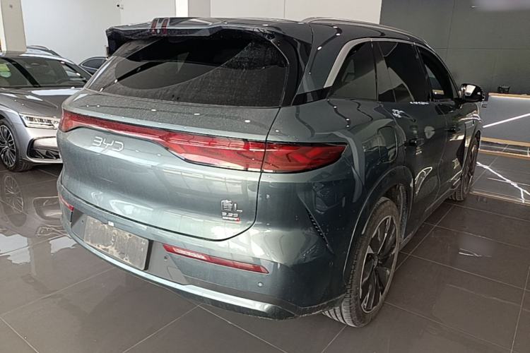 Used BYD Tang L 2025 EV 600KM All-Wheel-Drive LiDAR Flagship Model Rear Right 45 Deg