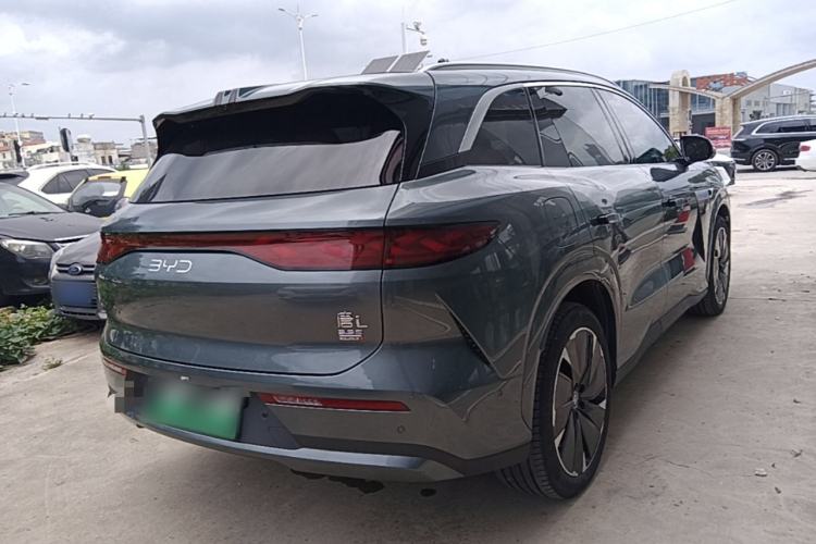 Used BYD Tang L 2025 EV 600KM All-Wheel-Drive LiDAR Flagship Model Rear Right 45 Deg