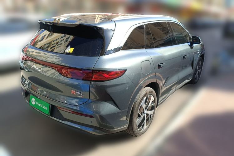 Used BYD Tang L 2025 EV 670KM LiDAR Flagship Version Rear Right 45 Deg