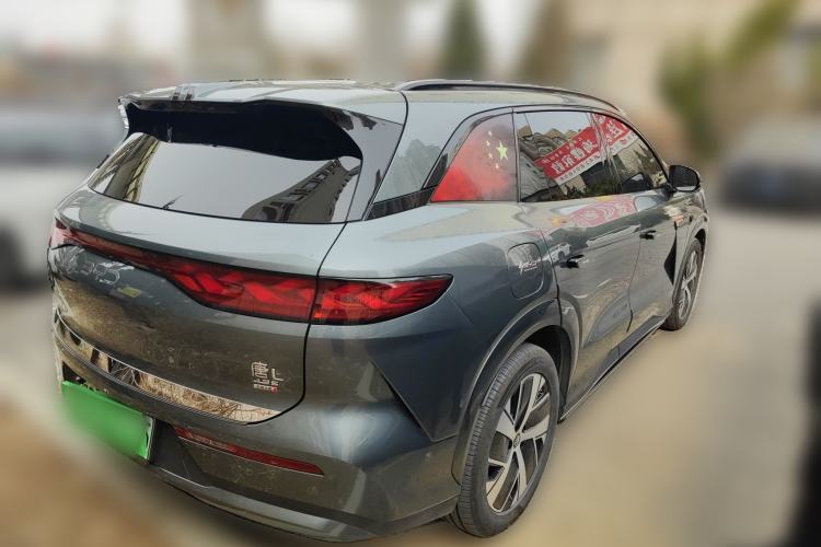 Used BYD Tang L 2025 DM 200KM Four-Wheel Drive LiDAR Flagship Model Rear Right 45 Deg