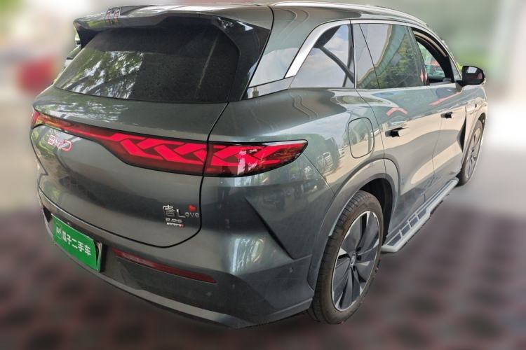 Used BYD Tang L 2025 EV 600KM All-Wheel-Drive LiDAR Flagship Model Rear Right 45 Deg
