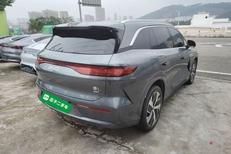 Used BYD Tang L 2025 EV 670KM LiDAR Flagship Version Rear Right 45 Deg