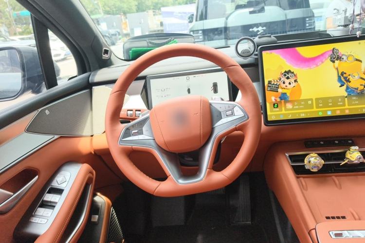 Used BYD Tang L 2025 DM 200KM Four-Wheel Drive LiDAR Flagship Model Steering Wheel