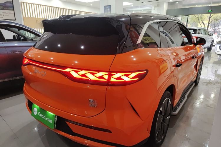 Used BYD Tang L 2025 EV 600KM All-Wheel-Drive LiDAR Flagship Model Rear Right 45 Deg