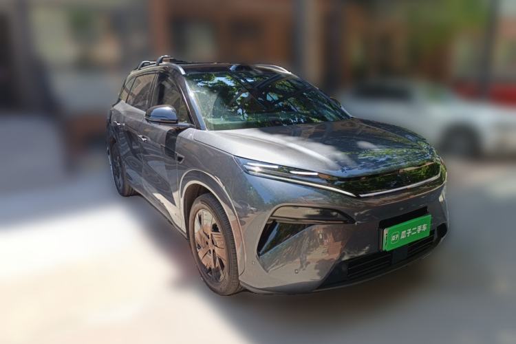 Used BYD Tang L 2025 DM 200KM Four-Wheel Drive LiDAR Flagship Model Front Right 45 Deg