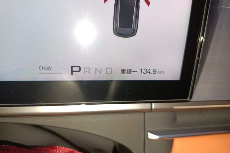 Used BYD Tang L 2025 EV 600KM All-Wheel-Drive LiDAR Flagship Model Odometer Close Up