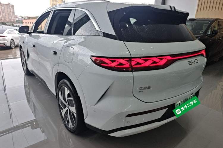 Used BYD Tang L 2025 EV 670KM LiDAR Flagship Version Rear Left 45 Deg