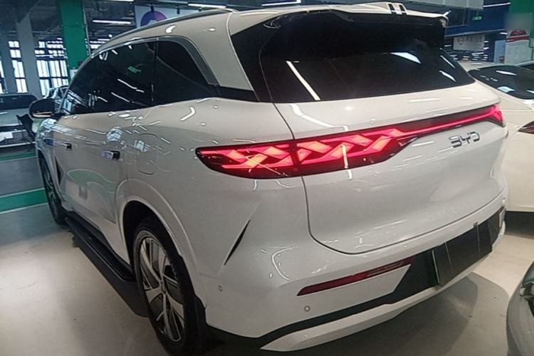 Used BYD Tang L 2025 DM 200KM Four-Wheel Drive LiDAR Flagship Model Rear Left 45 Deg