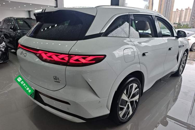 Used BYD Tang L 2025 EV 670KM LiDAR Flagship Version Rear Right 45 Deg