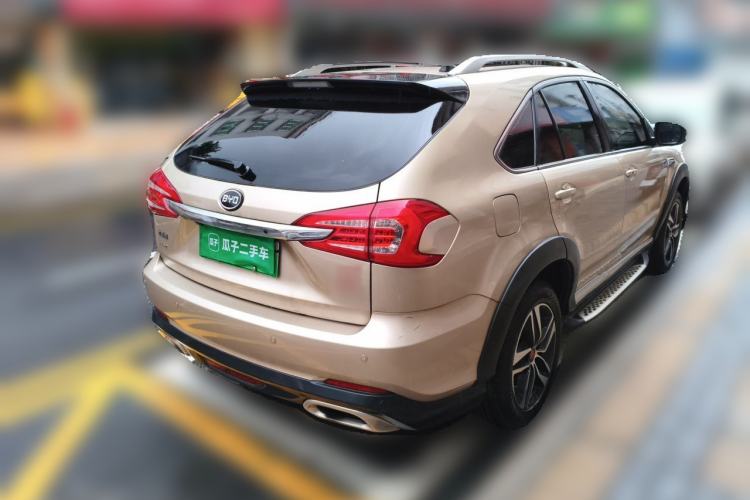 Used BYD Tang New Energy 2015 2.0T Four-Wheel-Drive Flagship Model Rear Right 45 Deg